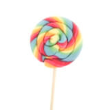 Multi Colored Lollipop Candy --- Image by © Royalty-Free/Corbis