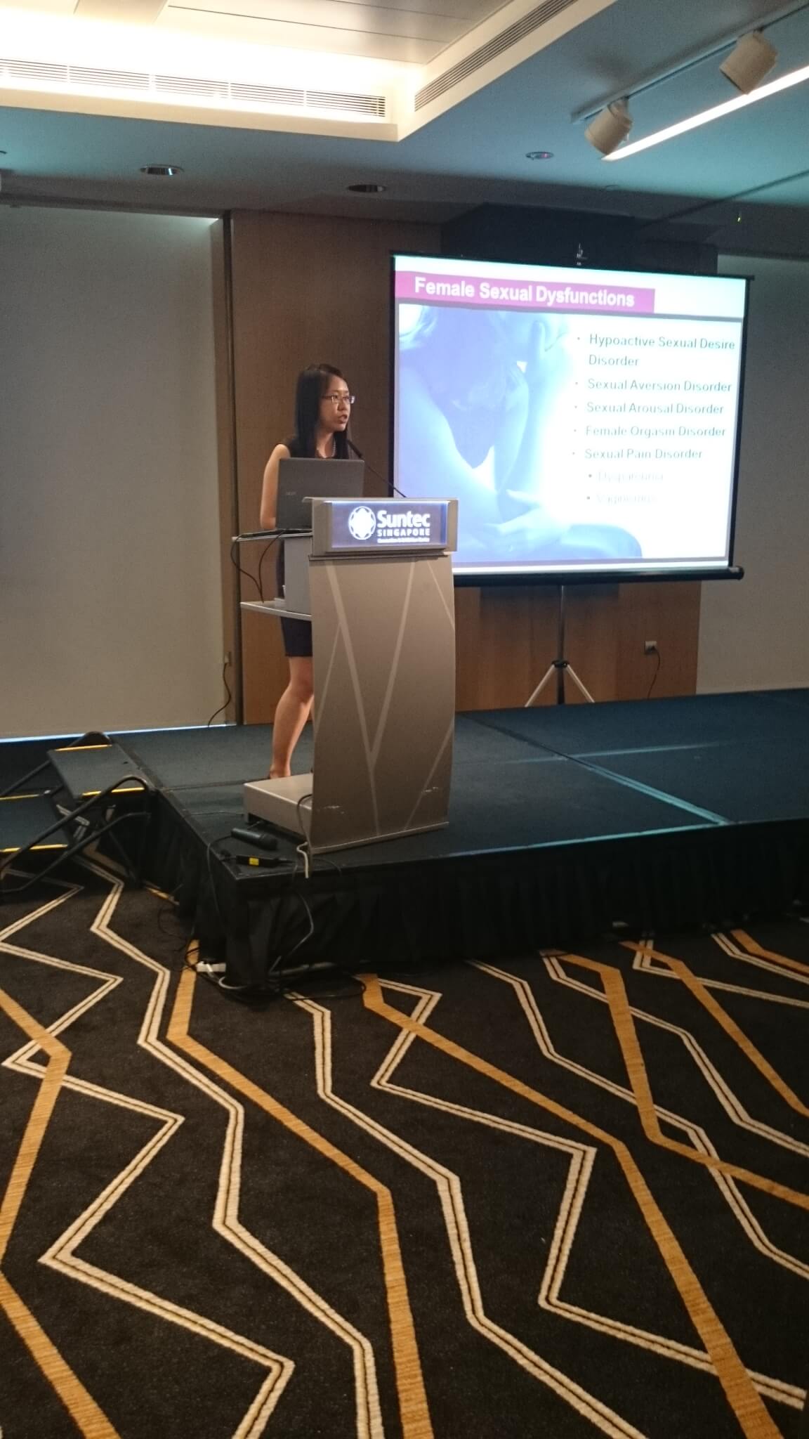 Spoke at Sexuality and Incontinence Forum