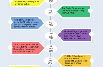 Infographic: LGBT Movement in Singapore