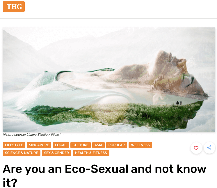 Are you eco sexual