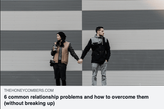 6 common relationship problems and how to overcome them (without breaking up)