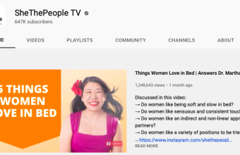 At a Glance: Sex Ed videos for SheThePeople TV