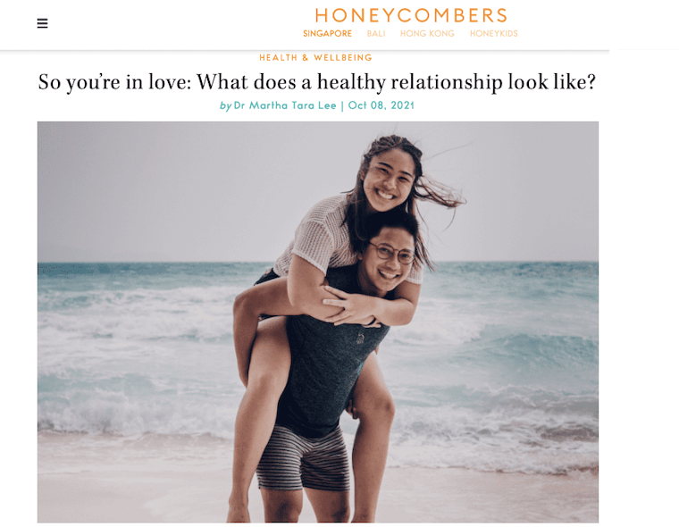 What does a healthy relationship look like