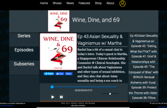 Ep 43: Asian Sexuality & Vaginismus w/ Martha @ Wine, Dine, and 69