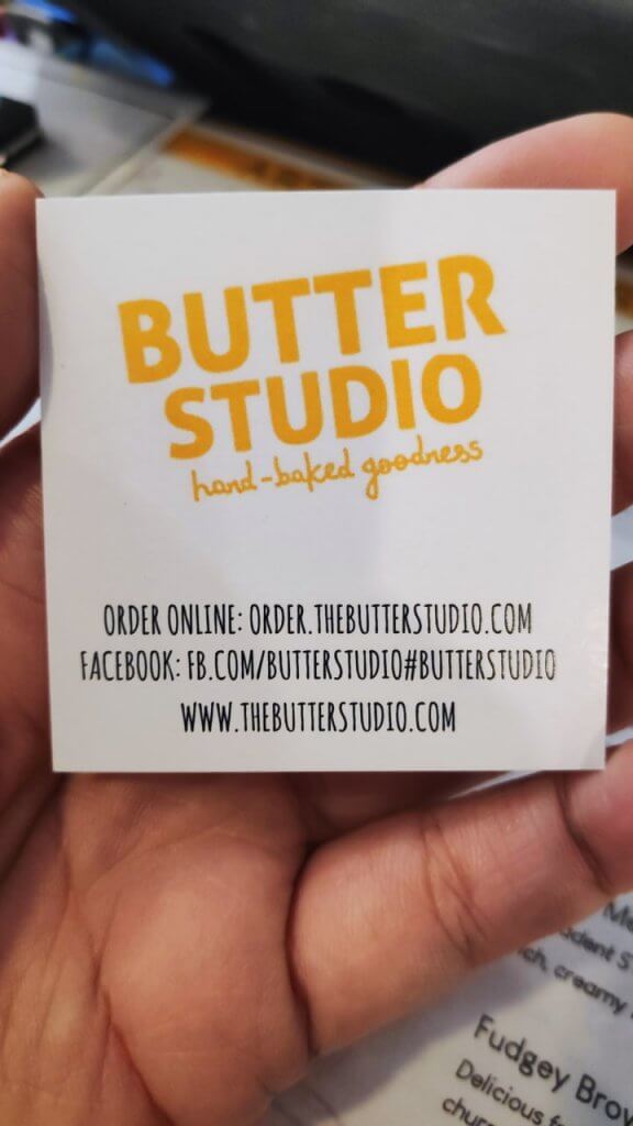 Butter Studio card