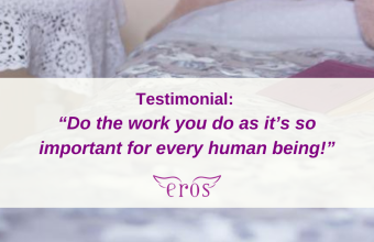 Testimonial: “Do the work you do as it’s so important for every human being!”