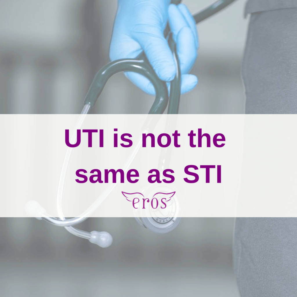 UTI is not the same as STI