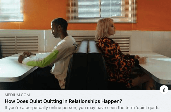 How Does Quiet Quitting in Relationships Happen